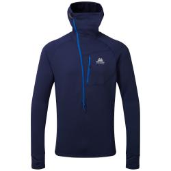 rolk MOUNTAIN EQUIPMENT ECLIPSE HOODED ZIP T MEDIEVAL BLUE